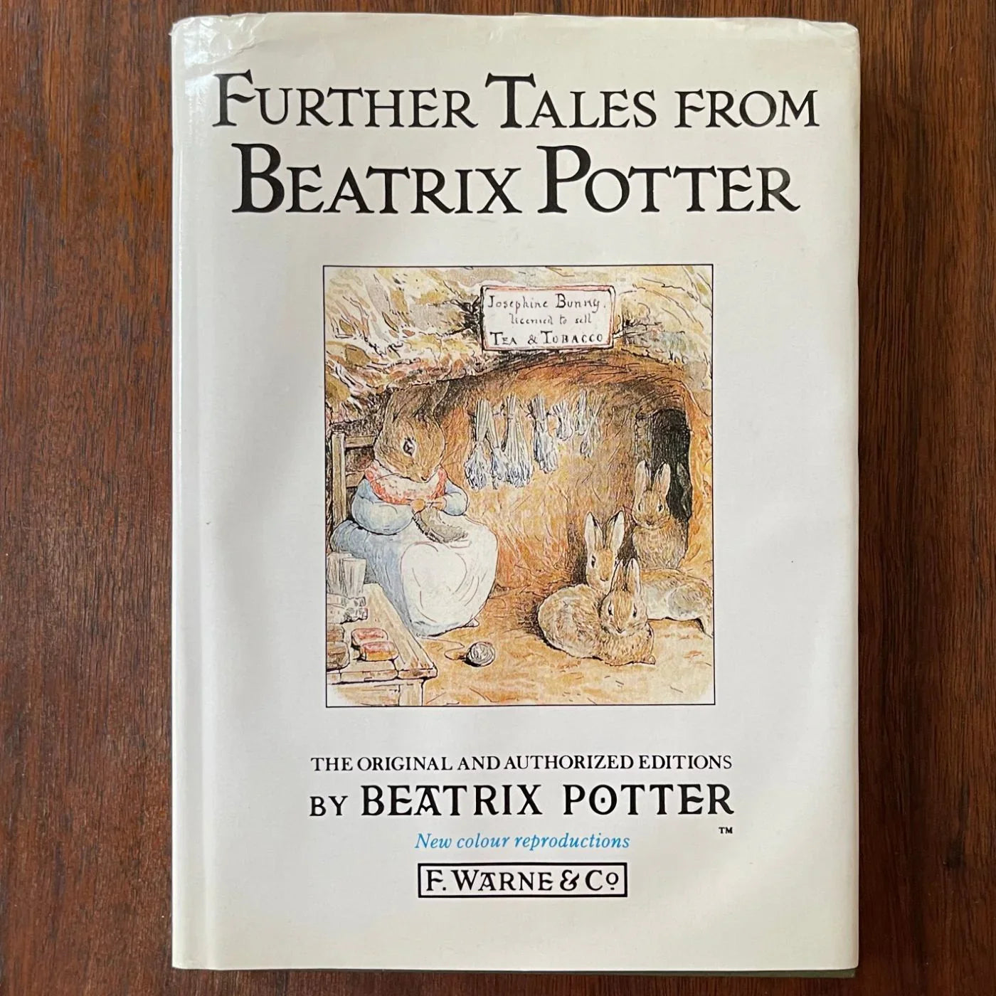 Beatrix Potter 'Further Tales From Beatrix Potter' Hardcover 1987 - reJUNKshop