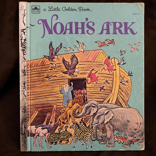 A Little Golden Book 'Noah's Ark', Barbara Shook Hazen, 1969 - reJUNKshop