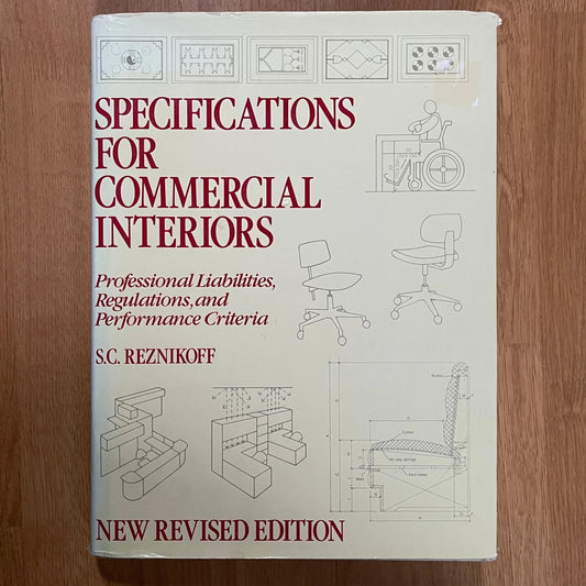 C.F. Reznifov 'Specifications For Commercial Interiors’ Visual Presentation' (Copy) - reJUNKshop